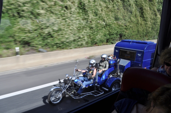 Begegnung auf der Autobahn